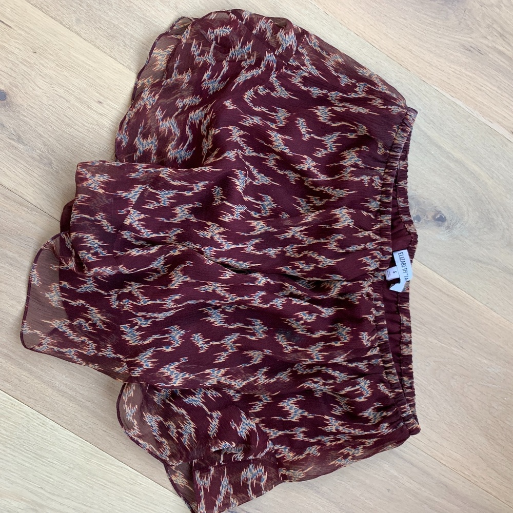 Elizabeth and James tube top blouse